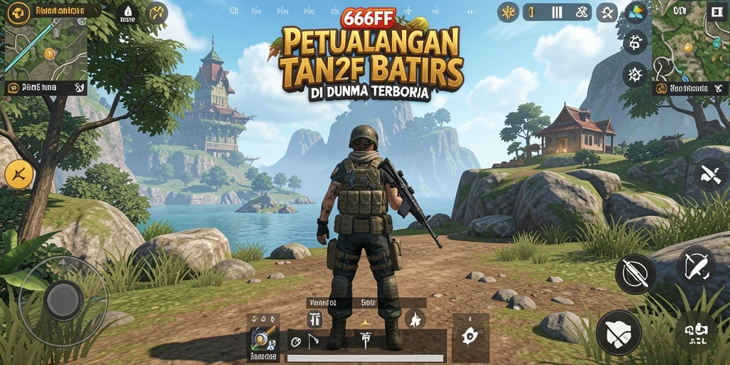 Gameplay menarik di dunia terbuka dengan berbagai petualangan.