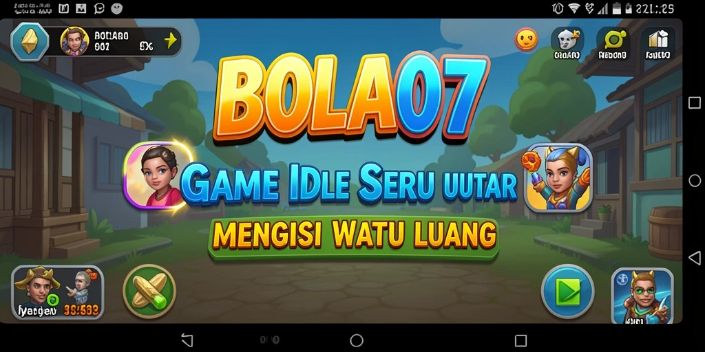 Gameplay BOLA07 yang menarik dan menenangkan saat dimainkan.