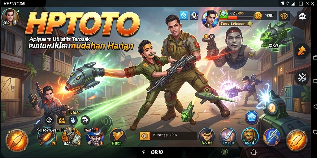 Tampilan HPTOTO yang modern dan praktis untuk pengguna.