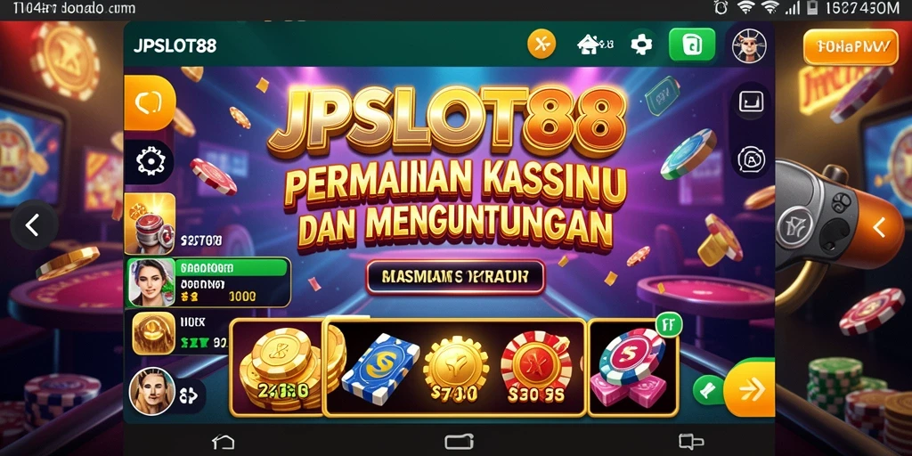 Tampilan menarik dari gameplay JPSLOT88 yang mendebarkan.