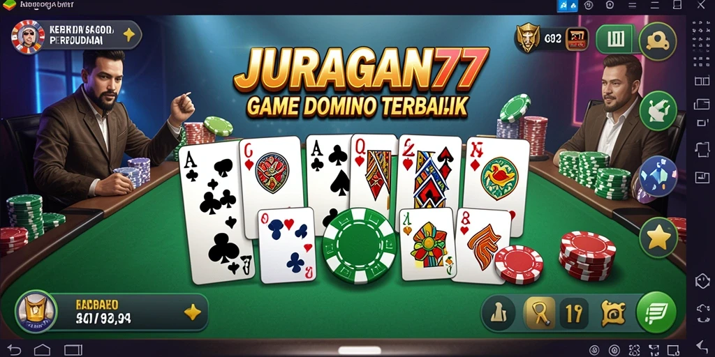 Tampilan gameplay seru JURAGAN77 yang memikat para pemain.
