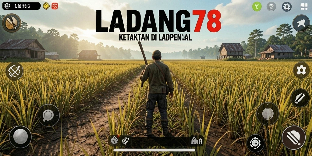 Gameplay mencekam di LADANG78 dengan suasana horor yang nyata.