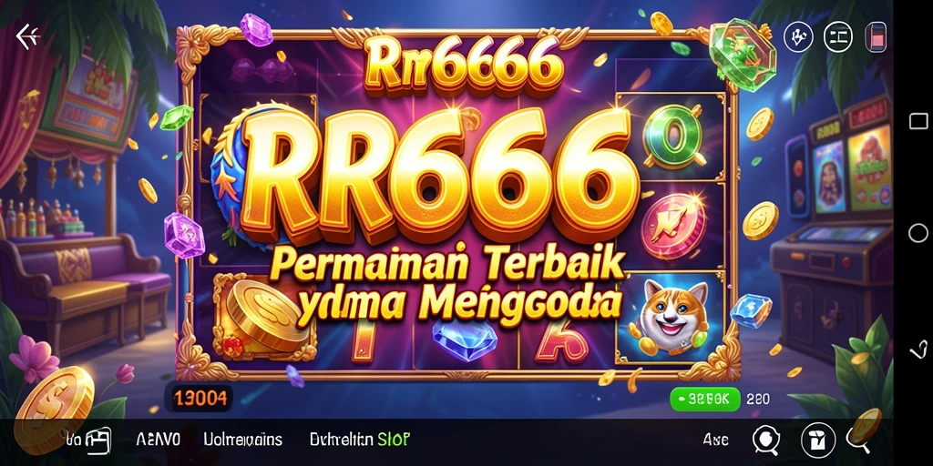 Gameplay Slot di RR666 yang menarik dan penuh warna.