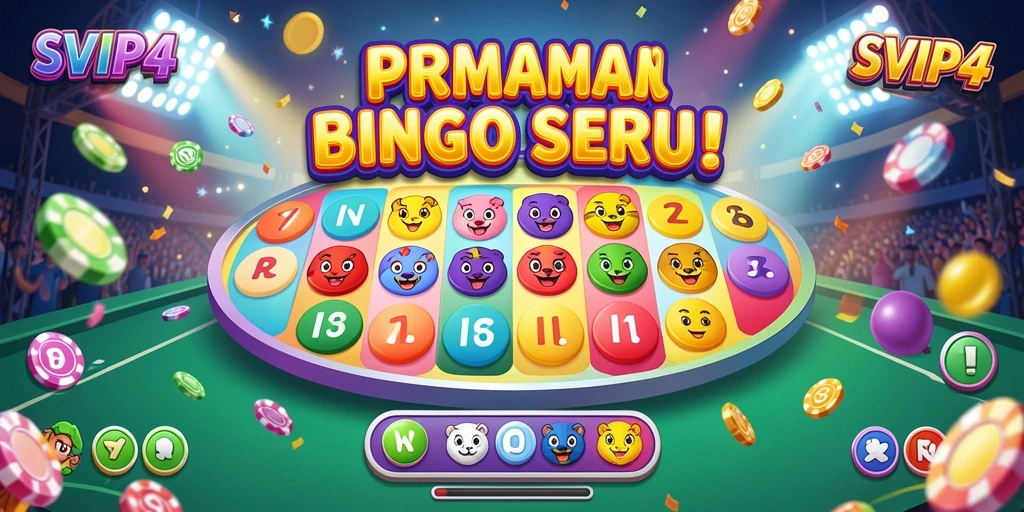 Gameplay seru dan interaktif dalam aplikasi Bingo SVIP4.