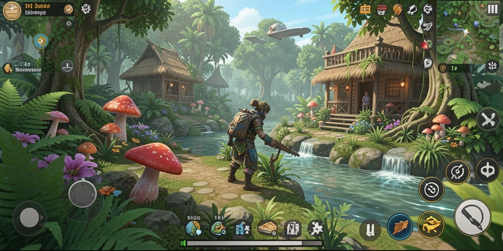 Tangkapan layar T6 menampilkan gameplay simulasi yang menarik dan realistis.