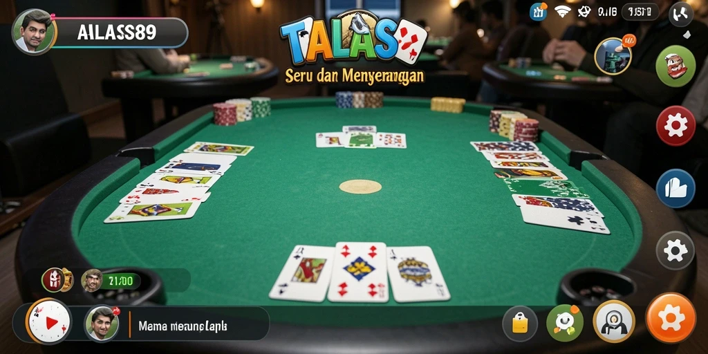 Tampilan gameplay TALAS89 yang seru dan menantang.