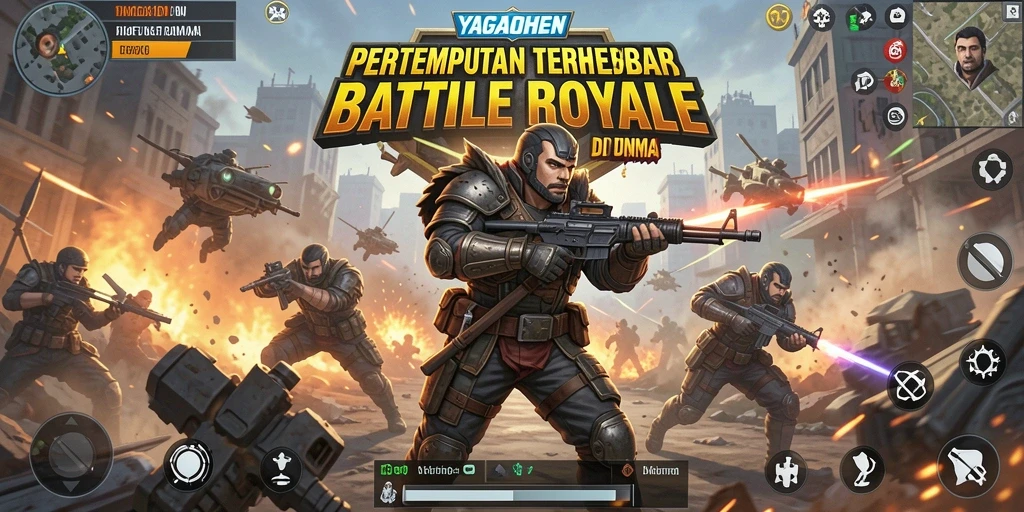 Gameplay seru YAGAOHEN di medan perang yang menegangkan.