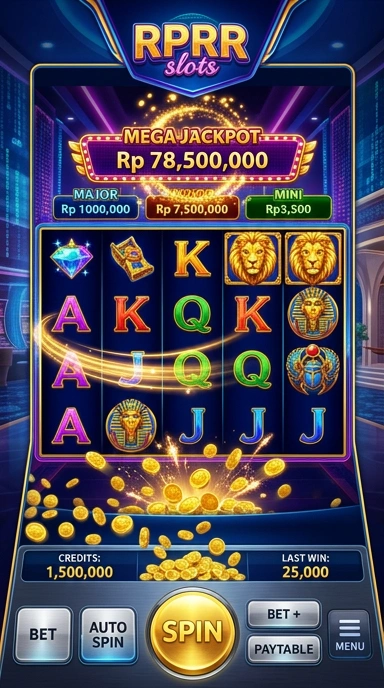 Tampilan layar utama aplikasi rprr yang menawan dan mudah dinavigasi.